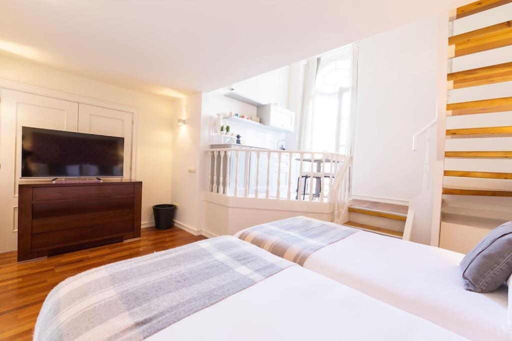 Apartamento Duplex De Lujo En Pleno Centro De La Ciudad. Vigo Exterior foto